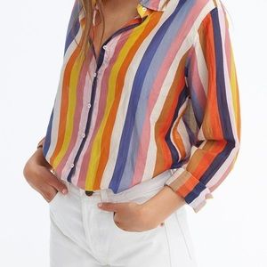 Size Large, Xirena striped top